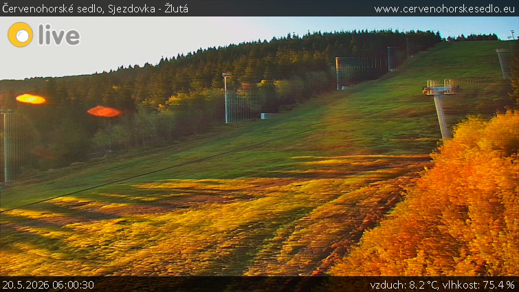 Červenohorské sedlo - Sjezdovka - Žlutá - 20.5.2026 v 06:00