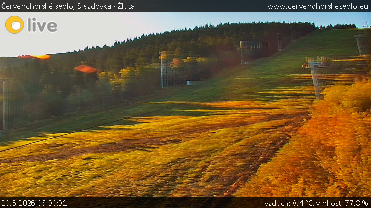 Červenohorské sedlo - Sjezdovka - Žlutá - 20.5.2026 v 06:30