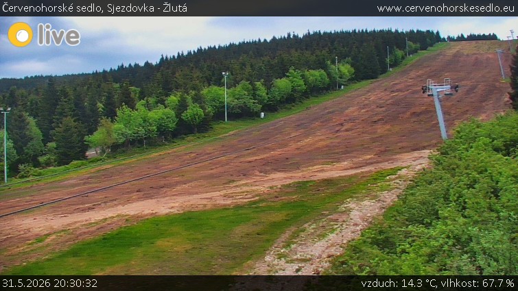 Červenohorské sedlo - Sjezdovka - Žlutá - 31.5.2026 v 20:30
