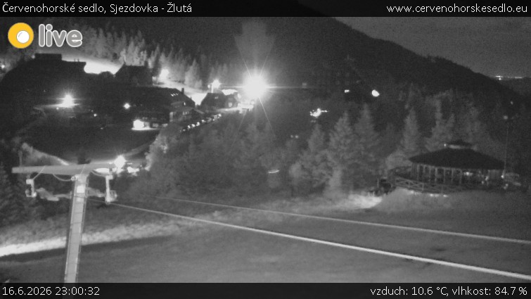 Červenohorské Saddle - Ski slope - Yellow - 16.6.2026 v 23:00