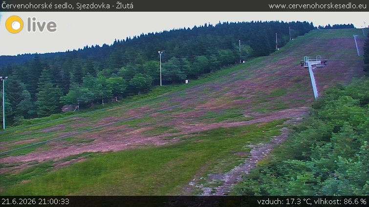Červenohorské sedlo - Sjezdovka - Žlutá - 21.6.2026 v 21:00