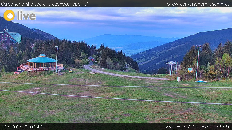 Červenohorské sedlo - Sjezdovka "spojka" - 10.5.2025 v 20:00 Červenohorské sedlo - Sjezdovka "spojka" - 10.5.2025 v 20:00
