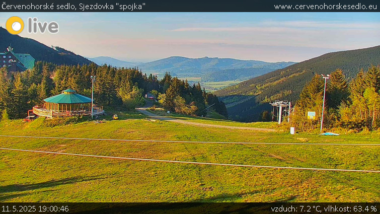 Červenohorské sedlo - Sjezdovka "spojka" - 11.5.2025 v 19:00 Červenohorské sedlo - Sjezdovka "spojka" - 11.5.2025 v 19:00