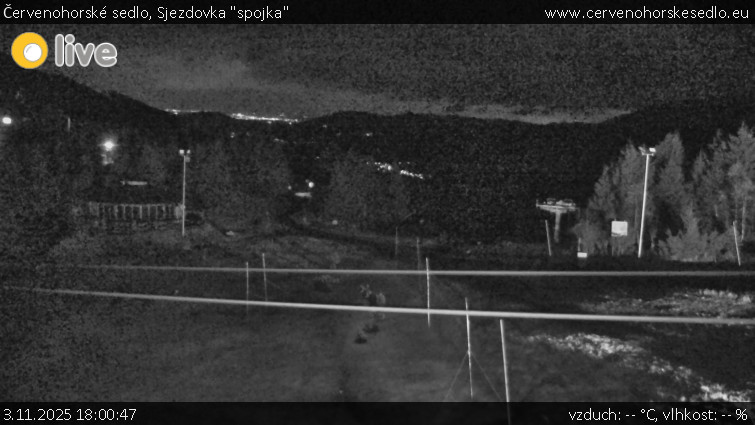 Červenohorské sedlo - Sjezdovka "spojka" - 3.11.2025 v 18:00