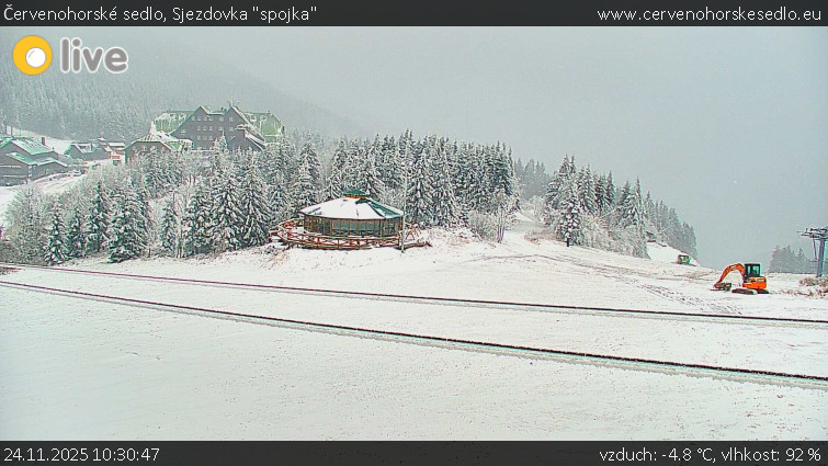 Červenohorské sedlo - Sjezdovka "spojka" - 24.11.2025 v 10:30