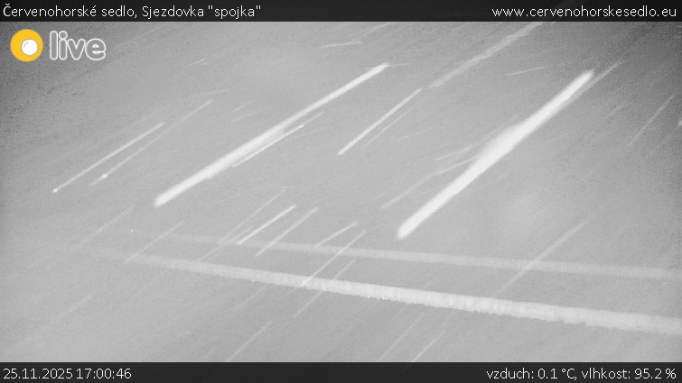 Červenohorské sedlo - Sjezdovka "spojka" - 25.11.2025 v 17:00