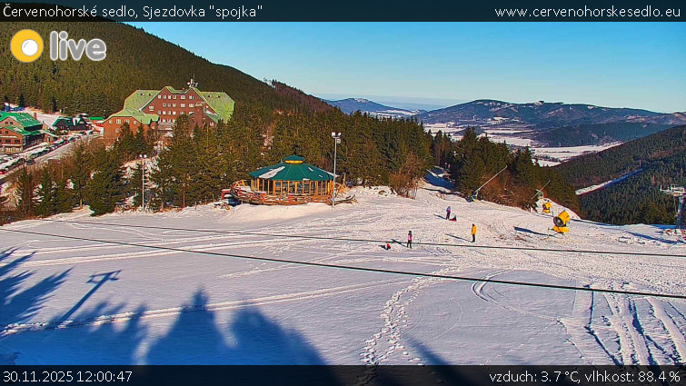 Červenohorské sedlo - Sjezdovka "spojka" - 30.11.2025 v 12:00