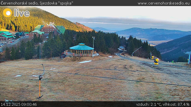 Červenohorské sedlo - Sjezdovka "spojka" - 14.12.2025 v 09:00