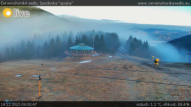 Červenohorské sedlo - Sjezdovka "spojka" - 14.12.2025 v 09:30