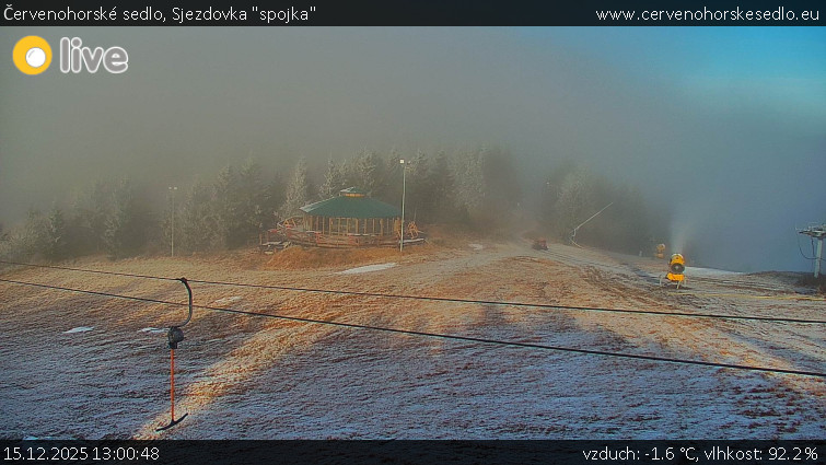 Červenohorské sedlo - Sjezdovka "spojka" - 15.12.2025 v 13:00
