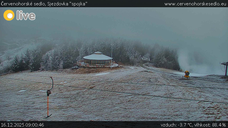 Červenohorské sedlo - Sjezdovka "spojka" - 16.12.2025 v 09:00