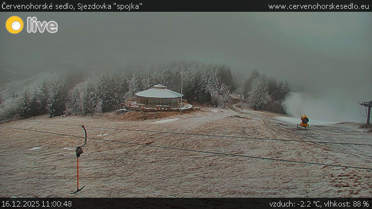 Červenohorské sedlo - Sjezdovka "spojka" - 16.12.2025 v 11:00