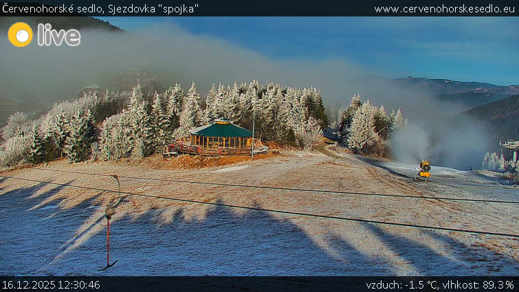 Červenohorské sedlo - Sjezdovka "spojka" - 16.12.2025 v 12:30