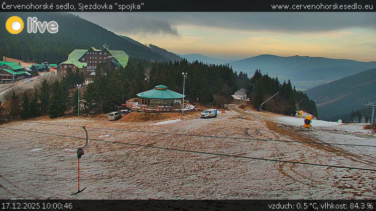 Červenohorské sedlo - Sjezdovka "spojka" - 17.12.2025 v 10:00