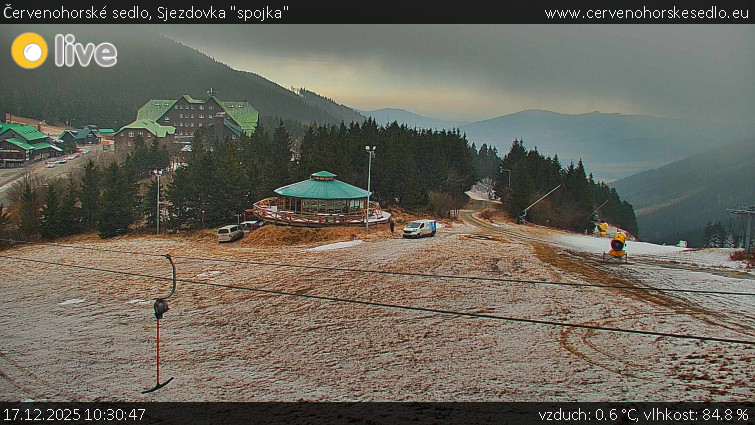 Červenohorské sedlo - Sjezdovka "spojka" - 17.12.2025 v 10:30