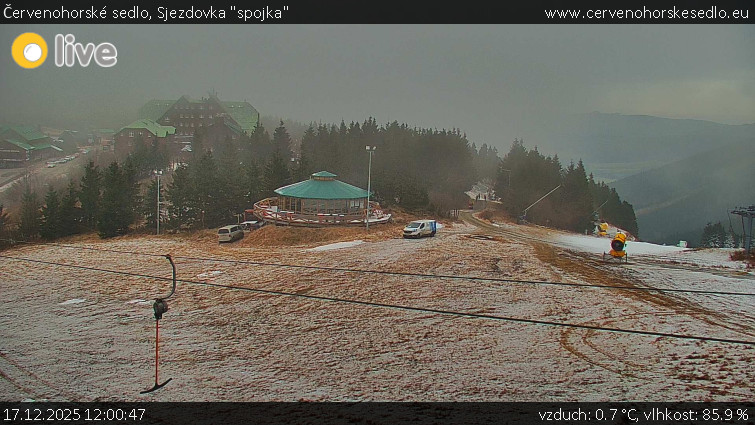 Červenohorské sedlo - Sjezdovka "spojka" - 17.12.2025 v 12:00