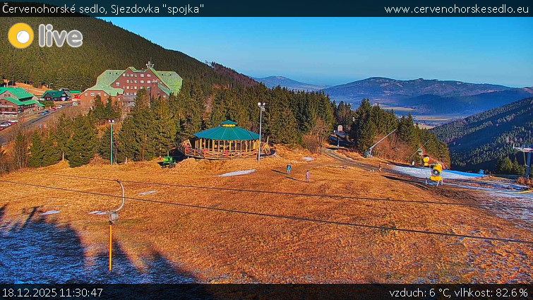 Červenohorské sedlo - Sjezdovka "spojka" - 18.12.2025 v 11:30