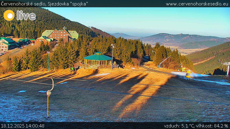 Červenohorské sedlo - Sjezdovka "spojka" - 18.12.2025 v 14:00