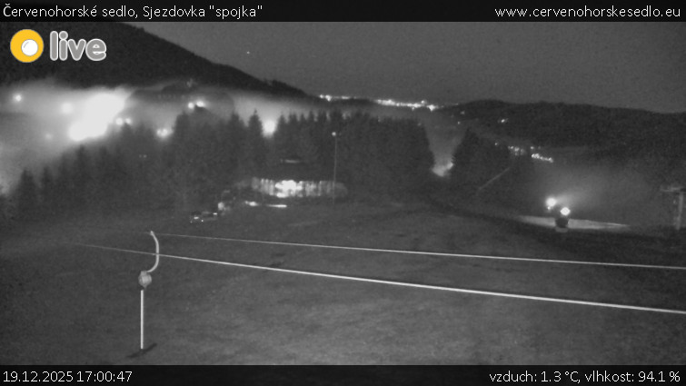 Červenohorské sedlo - Sjezdovka "spojka" - 19.12.2025 v 17:00