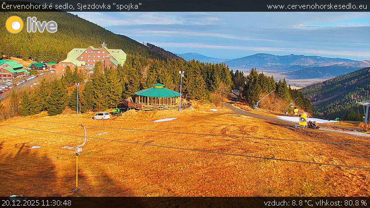 Červenohorské sedlo - Sjezdovka "spojka" - 20.12.2025 v 11:30