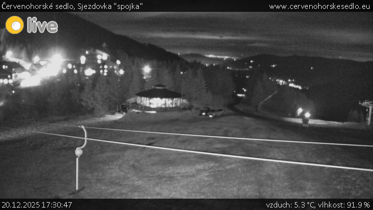 Červenohorské sedlo - Sjezdovka "spojka" - 20.12.2025 v 17:30