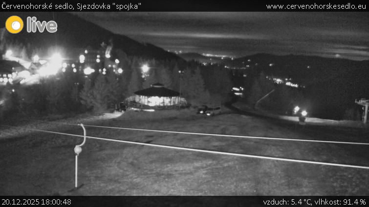 Červenohorské sedlo - Sjezdovka "spojka" - 20.12.2025 v 18:00