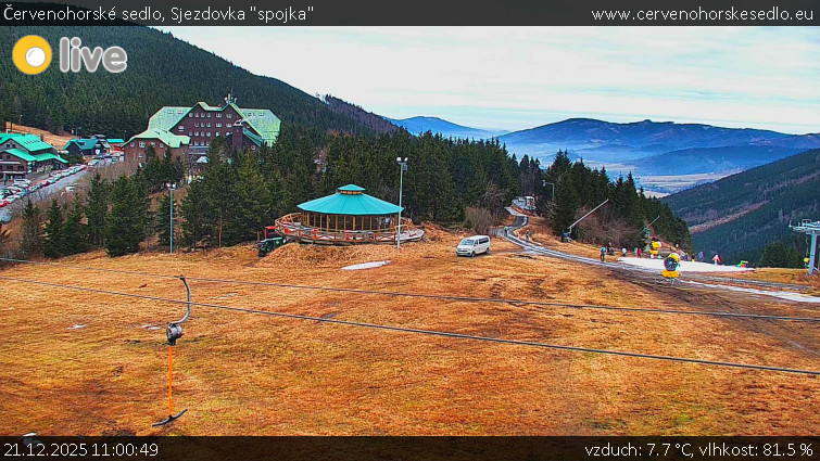 Červenohorské sedlo - Sjezdovka "spojka" - 21.12.2025 v 11:00