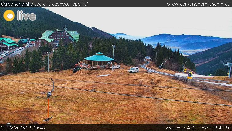 Červenohorské sedlo - Sjezdovka "spojka" - 21.12.2025 v 13:00