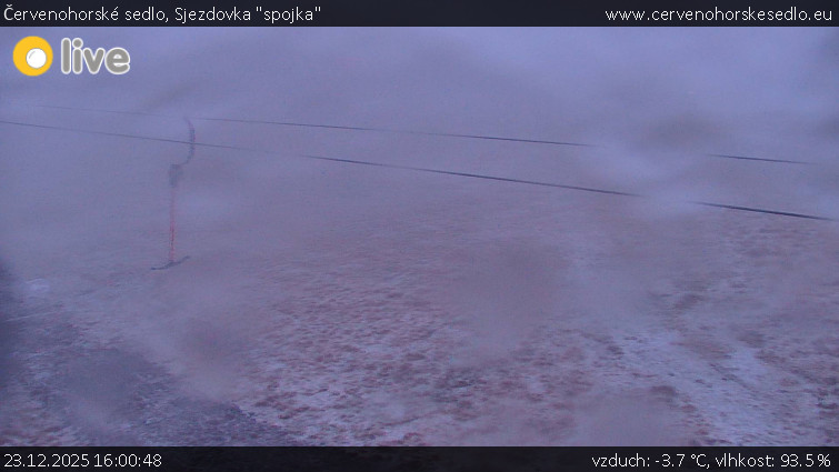 Červenohorské sedlo - Sjezdovka "spojka" - 23.12.2025 v 16:00