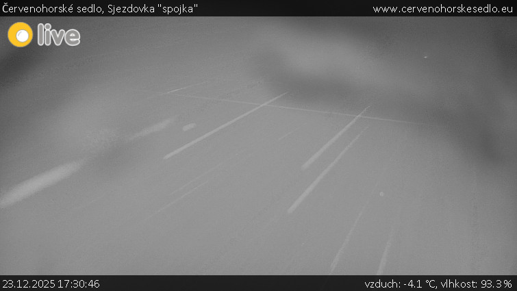 Červenohorské sedlo - Sjezdovka "spojka" - 23.12.2025 v 17:30
