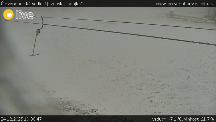 Červenohorské sedlo - Sjezdovka "spojka" - 24.12.2025 v 10:30