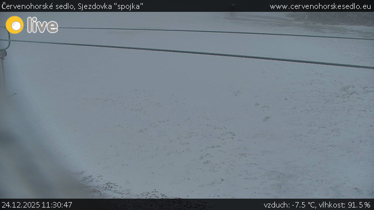 Červenohorské sedlo - Sjezdovka "spojka" - 24.12.2025 v 11:30