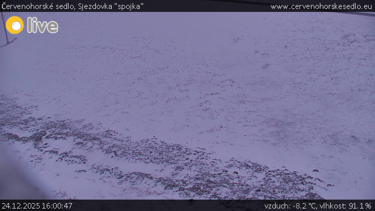 Červenohorské sedlo - Sjezdovka "spojka" - 24.12.2025 v 16:00