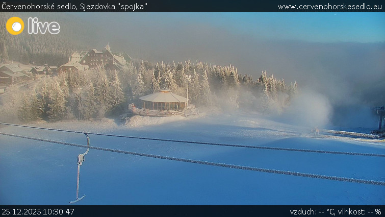 Červenohorské sedlo - Sjezdovka "spojka" - 25.12.2025 v 10:30