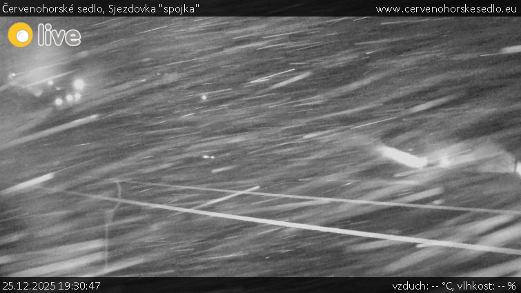 Červenohorské sedlo - Sjezdovka "spojka" - 25.12.2025 v 19:30