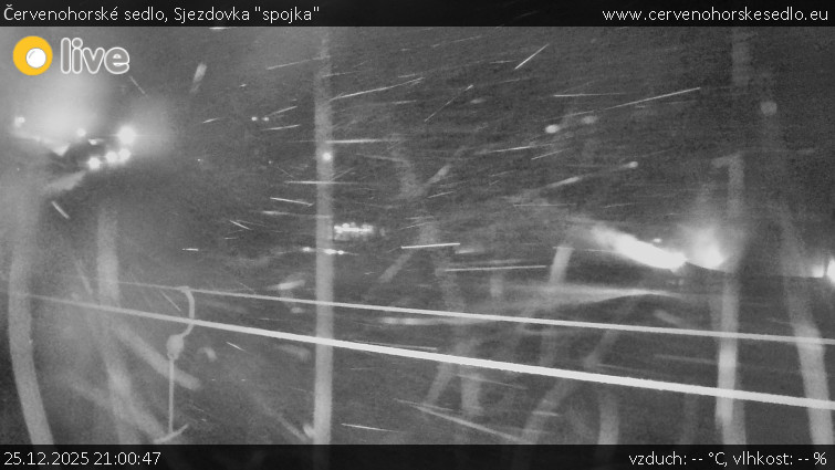 Červenohorské sedlo - Sjezdovka "spojka" - 25.12.2025 v 21:00
