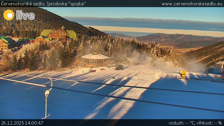 Červenohorské sedlo - Sjezdovka "spojka" - 26.12.2025 v 14:00