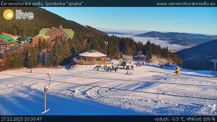 Červenohorské sedlo - Sjezdovka "spojka" - 27.12.2025 v 10:30