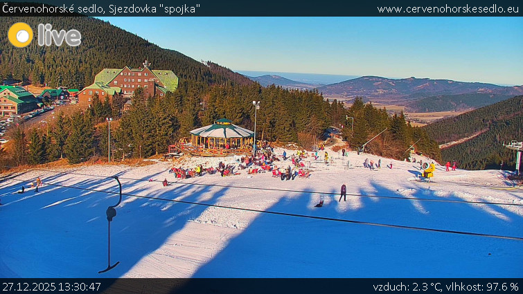 Červenohorské sedlo - Sjezdovka "spojka" - 27.12.2025 v 13:30