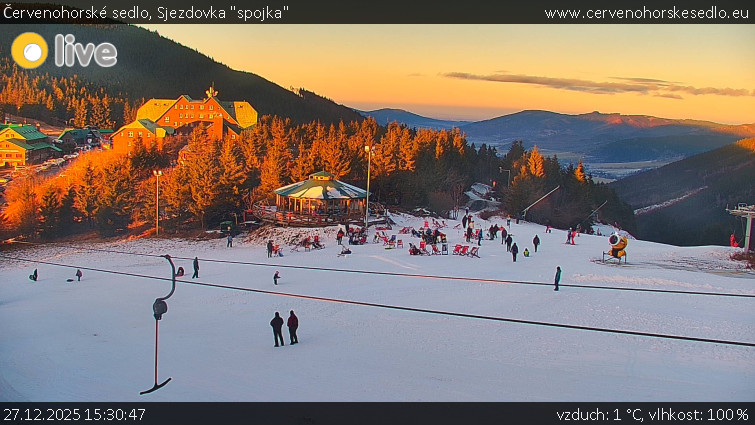 Červenohorské sedlo - Sjezdovka "spojka" - 27.12.2025 v 15:30