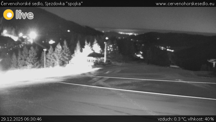 Červenohorské sedlo - Sjezdovka "spojka" - 29.12.2025 v 06:30