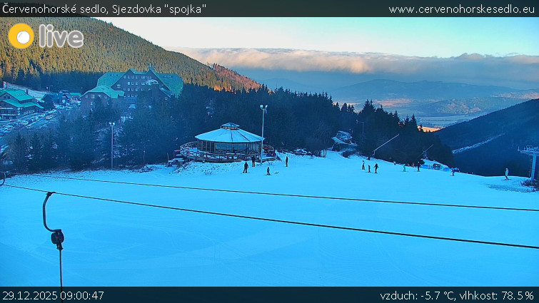 Červenohorské sedlo - Sjezdovka "spojka" - 29.12.2025 v 09:00