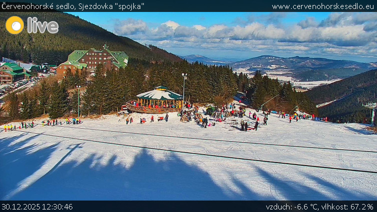 Červenohorské sedlo - Sjezdovka "spojka" - 30.12.2025 v 12:30