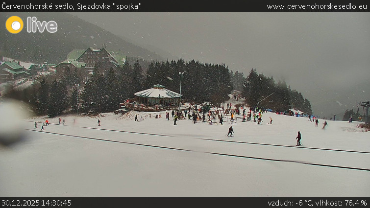 Červenohorské sedlo - Sjezdovka "spojka" - 30.12.2025 v 14:30