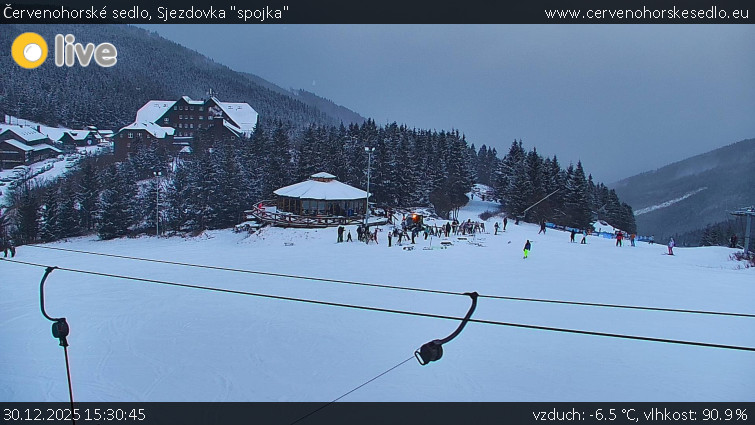 Červenohorské sedlo - Sjezdovka "spojka" - 30.12.2025 v 15:30