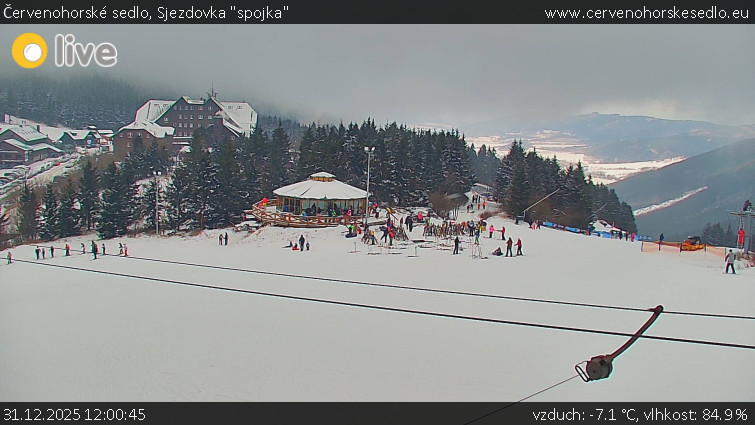 Červenohorské sedlo - Sjezdovka "spojka" - 31.12.2025 v 12:00