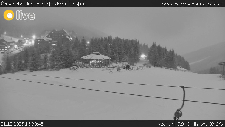 Červenohorské sedlo - Sjezdovka "spojka" - 31.12.2025 v 16:30