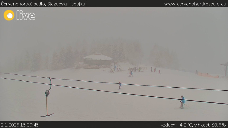 Červenohorské sedlo - Sjezdovka "spojka" - 2.1.2026 v 15:30