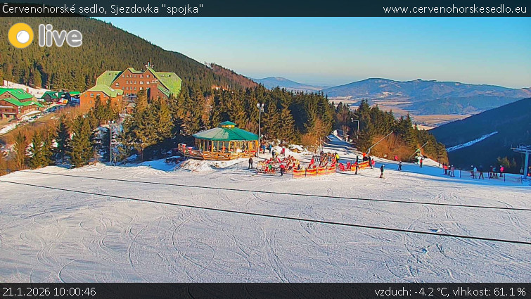 Červenohorské sedlo - Sjezdovka "spojka" - 21.1.2026 v 10:00
