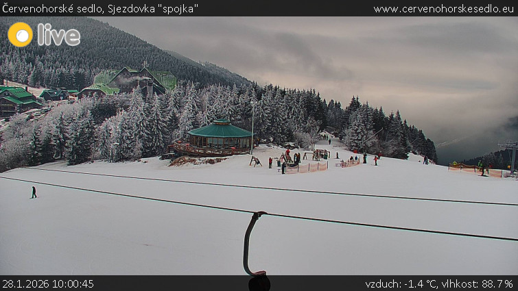 Červenohorské sedlo - Sjezdovka "spojka" - 28.1.2026 v 10:00